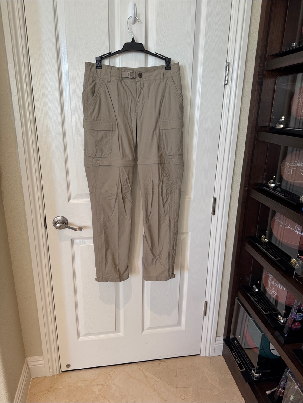 REI Women's Convertible Cargo Track Pants - Beige/Tan